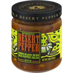 Photo of Desert Pepper Corn Black Bean Salsa Medium 454g