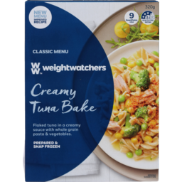 Photo of Weight Watchers Frozen Meals Creamy Tuna Pasta Bake