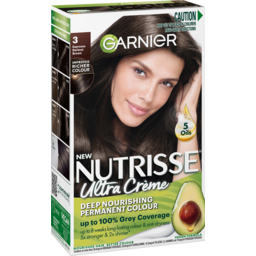 Photo of Nutrisse Hair Colour 3 Espresso Darkest Brown