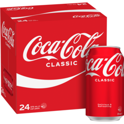 Photo of Coca-Cola Classic Soft Drink Cans