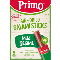 Photo of Primo Air Dried Salami Sticks Mild Salami 90g