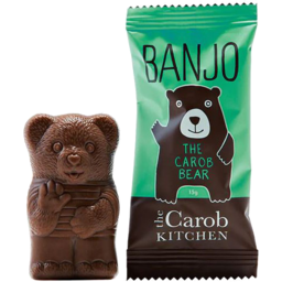 Photo of The Carob Kitchen Carob Banjo Bear Mint 15g