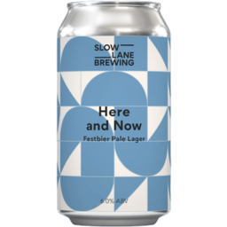Photo of Slow Lane Here And Now Festbier Pale Lager Can