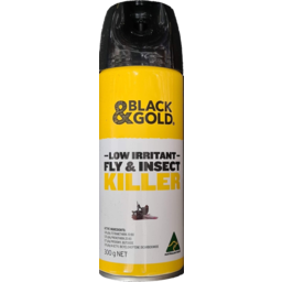 Photo of Black & Gold Fly Insect Spray Low Irritant 300g