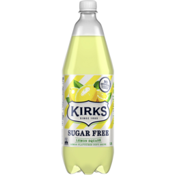 Photo of Kirks Lemon Squash Sugar Free Bottle 1.25l