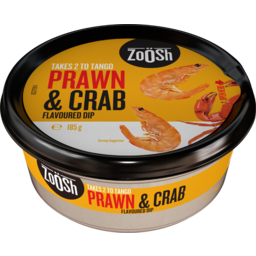 Photo of Zoosh Prawn & Crab Creamy Flavoured Dip 185g 185g