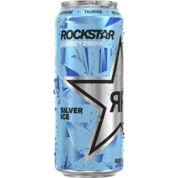 Photo of Rockstar No Sugar Silver Ice Energy Drink 500ml