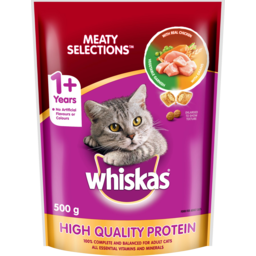 Photo of Whiskas Dry Cat Food Meaty Selection