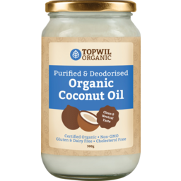 Photo of Topwil Organic Purified & Deodorised Organic Coconut Oil