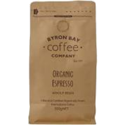 Photo of Byron Bay Coffee Organic Espresso Whole Beans 500gm