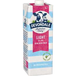 Photo of Semi Skim Milk Devondale