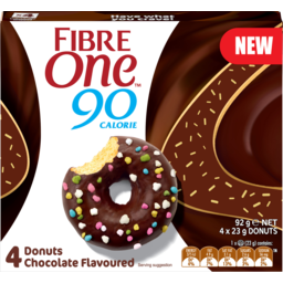 Photo of Fibre One Donut Chocolate 4 Pack