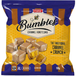 Photo of Menz Bumbles Caramel Honeycomb 150g