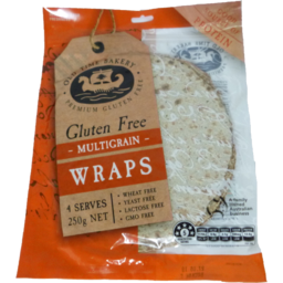 Photo of Old Time Bakery Gluten Free Wraps Multigrain 4 Wraps
