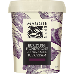 Photo of Maggie Beer Burnt Fig Honeycomb & Caramel Ice Cream 500ml