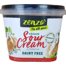 Photo of Zenzo Dairy Free & Gluten Free Vegan Sour Cream 250g 