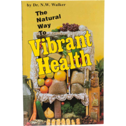 Photo of Walker. Norman Book - The Natural Way to Vibrant Health