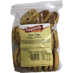 Photo of Couplands Biscuits Chocolate Chip 25 Pack