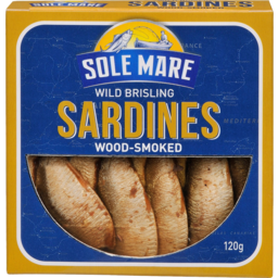 Photo of Sole Mare Wild Brisling Sardines Wood Smoked