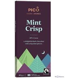Photo of Pico Chocolate Vegan Organic Mint Crisp 80g
