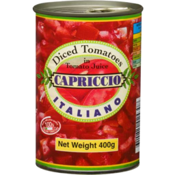 Photo of Capriccio Diced Tomatoes 400gm