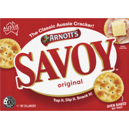 Photo of Arnotts Savoy Original Crackers 225g