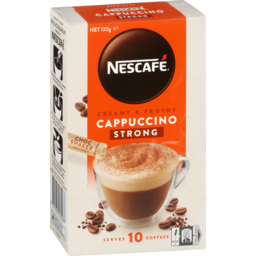 Photo of Nescafe Coffee Sachets Cappuccino Strong 132g 10pk