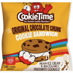 Photo of Cookie Time Ice Cream Sandwich Chocolate