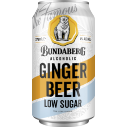 Photo of Bundaberg Ginger Beer Low Sugar Can