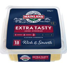 Photo of Mainland Extra Tasty Cheese Slices 12 Pack