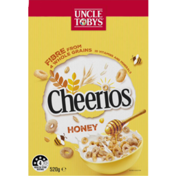 Photo of Uncle Tobys Honey Cheerios 520g