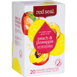 Photo of Red Seal Tea Bags Peach & Pineapple 20 Pack