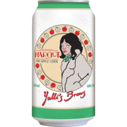 Photo of Yulli's Brews Margot Dry Apple Cider Can 375ml