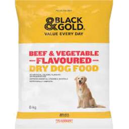 Photo of Black & Gold Dog Food Chicken & Vegetable
