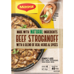 Photo of Maggi Recipe Mix Beef Stroganoff 41gm