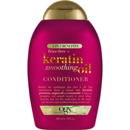 Photo of Vogue Ogx Ogx Frizz Free Keratin Smoothing Oil 5 In 1 Benefits Conditioner 385ml 385ml