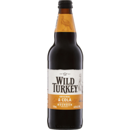 Photo of Wild Turkey & Cola Long Neck 4.8% 510ml