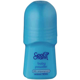 Photo of Cool Charm Roll On Baby Powder 50ml
