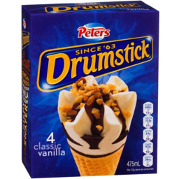Photo of Nestle Drumstick Vanilla 4 Cones