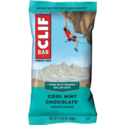 Photo of Clif Bar Cool Mint Chocolate Energy Bar 68g