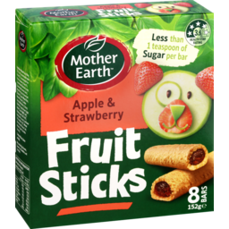 Photo of Mother Earth Fruit Sticks Strawberry 8 Pack