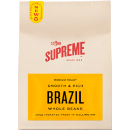 Photo of Coffee Supreme Smooth And Rich Brazil Whole Beans