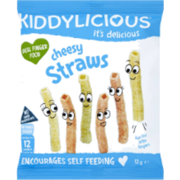 Photo of Kiddylicious Cheesy Straws 12g