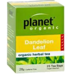 Photo of Planet Organic - Dandelion Leaf - 25 Tea Bags - 28g