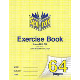 Photo of Spirax Exercise Book P191 64pg