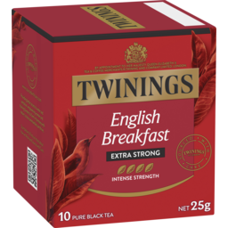Photo of Twinings Extra Strong English Breakfast Tea Bags 10pk