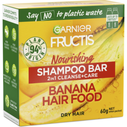 Photo of Garnier Fructis Banana Hair Food 2in1 Shampoo Bar