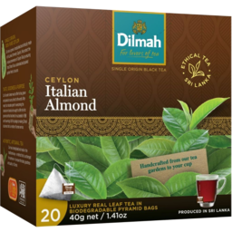 Photo of Dilmah Italian Almond Tea Bag 20