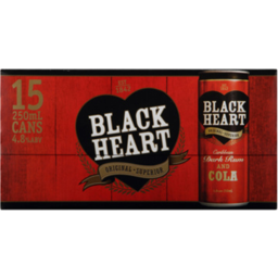 Photo of Black Heart 5% Cans