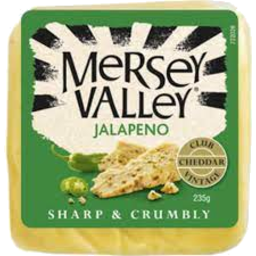 Photo of Mersey Valley Chse Vint Jalapno 235gm